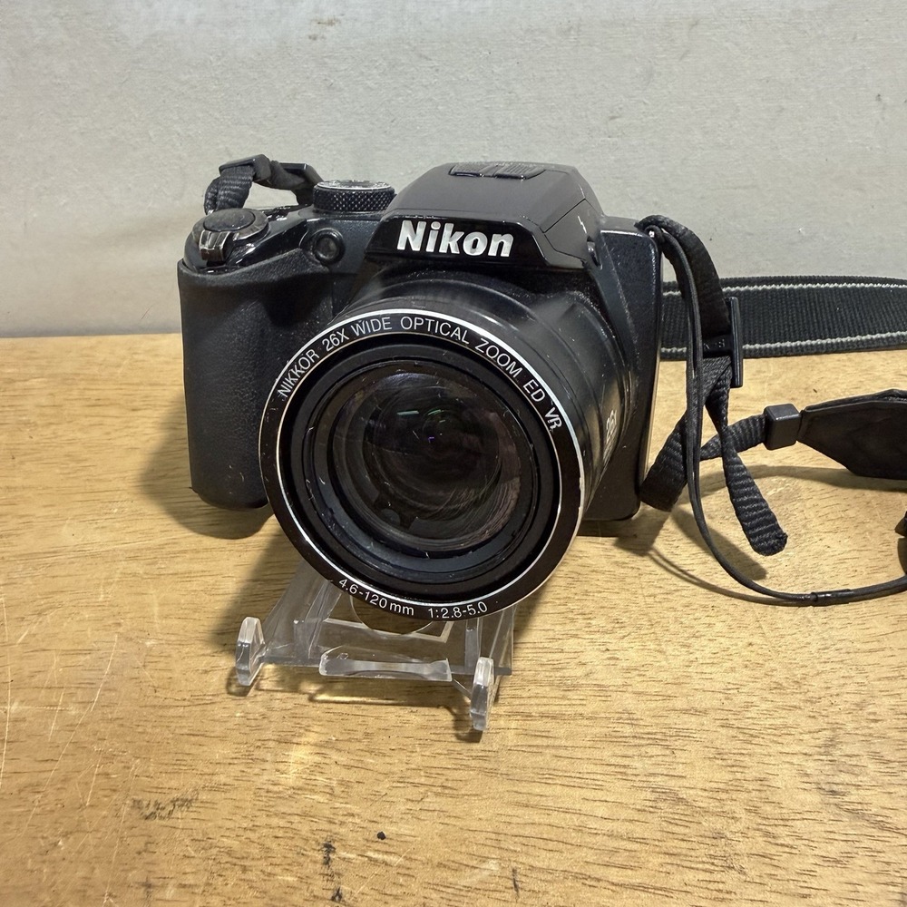 Nikon COOLPIX P100 10.3MP 26x Optical Zoom Digital Bridge Camera Tested Y2K CB